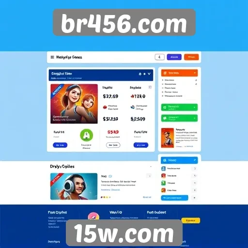 Análise da interface do br456.com para jogadores